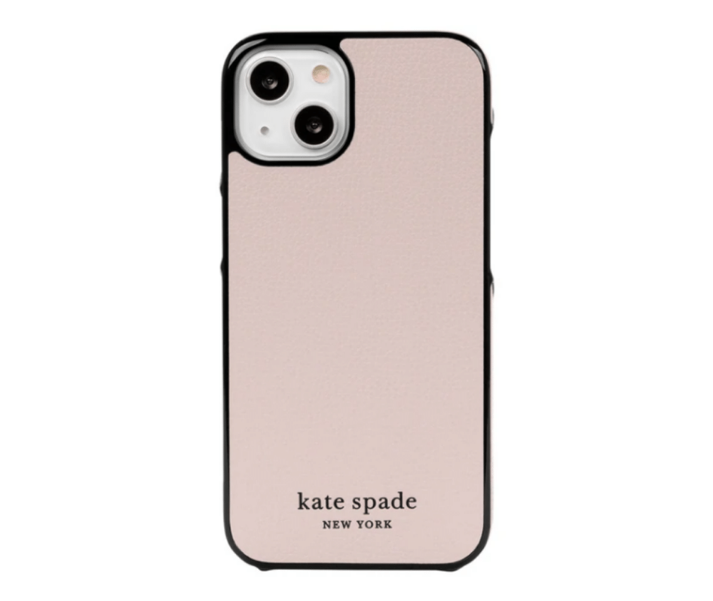 Kate Spade iPhone 13 Pro Protective Wrap Case / Pale Vellum