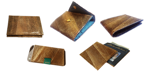 Salmon Leather Wallet Designs