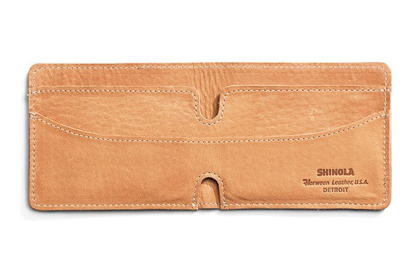 Authentic American Leather Wallet from Shinola
