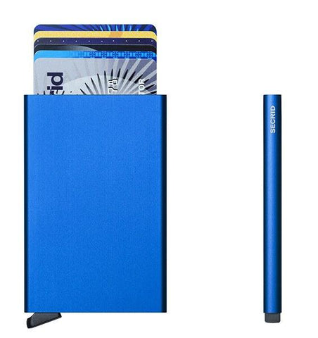 SECRID card protector in blue