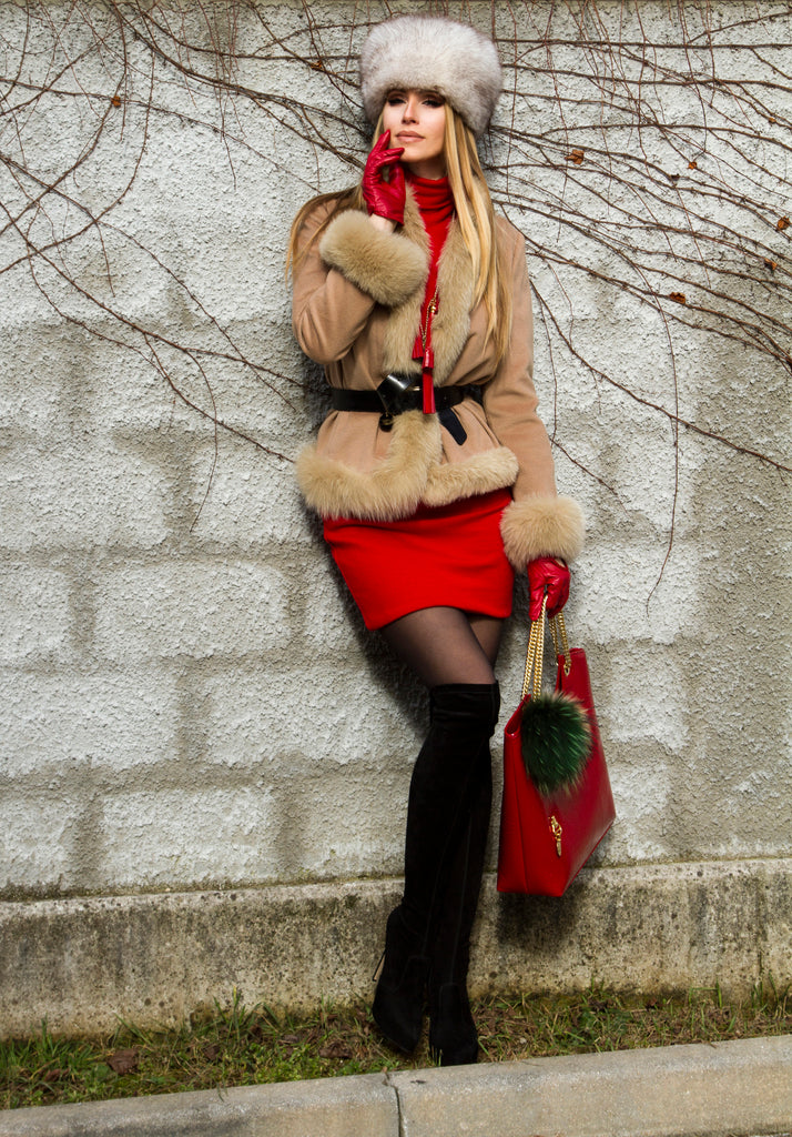 My Personal Style: Camel & Red - The Lie by JPZ