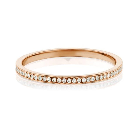 Pave Diamond Eternity Band