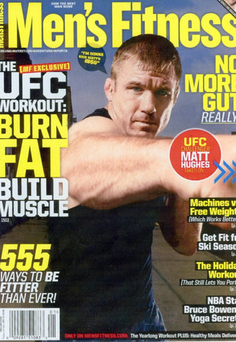 Men's Fitness Cover - January 2008