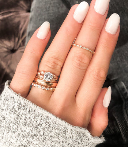 Art Deco Inspired Diamond Ring