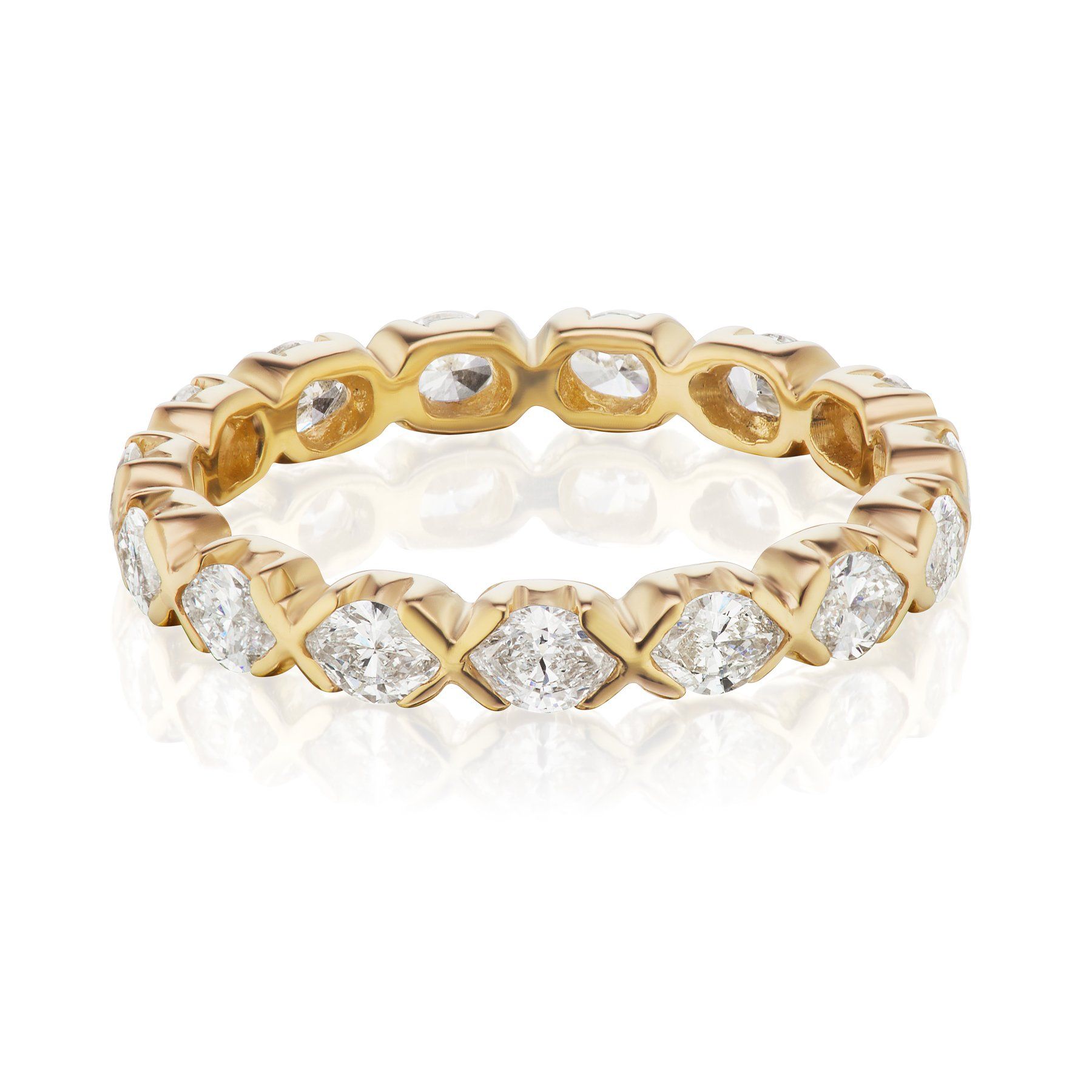 Marquise Diamond Band – Catherine Angiel