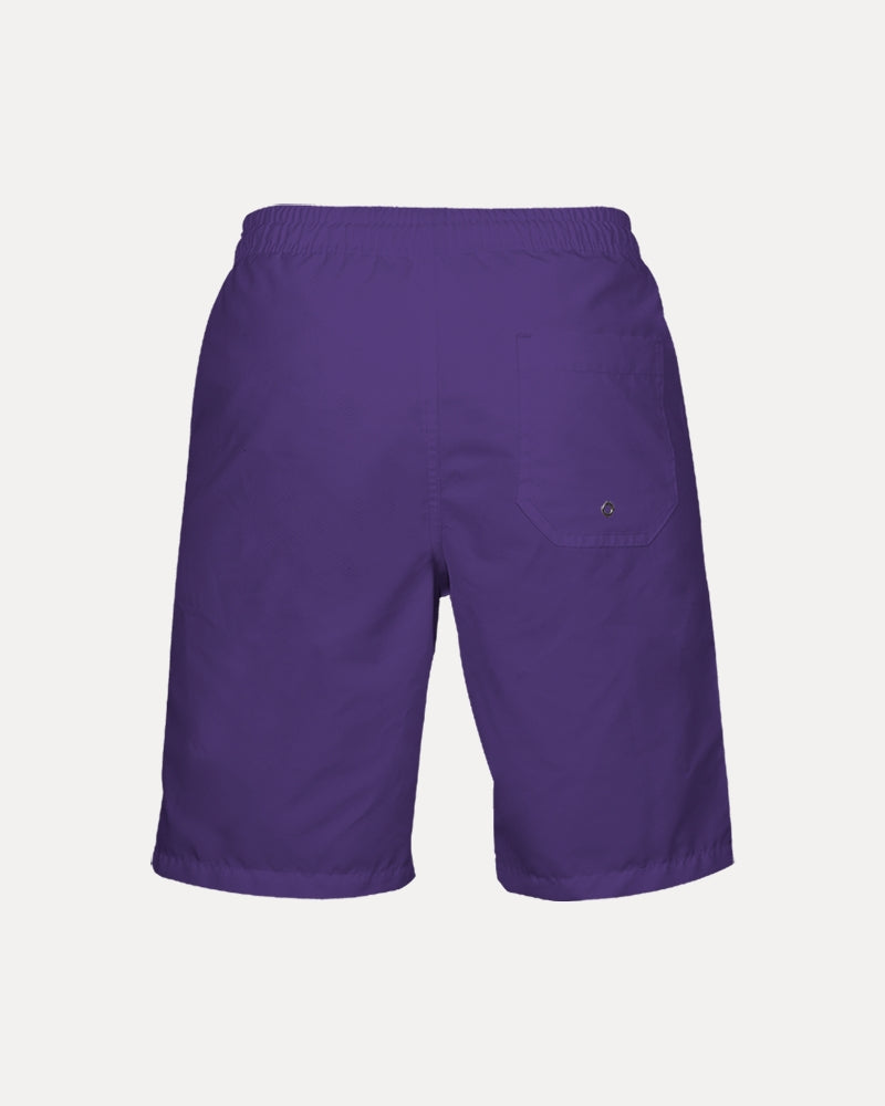 KIDS | Jordan 1 Court Purple Inspired | Swim Shorts & Trill & Lux