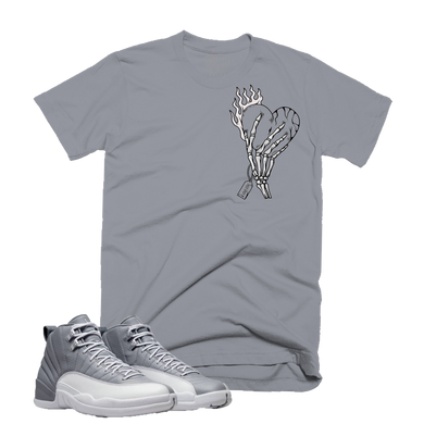 Cost Your Soul | Retro Air Jordan 12 Stealth Grey Colorblock T-Shirt