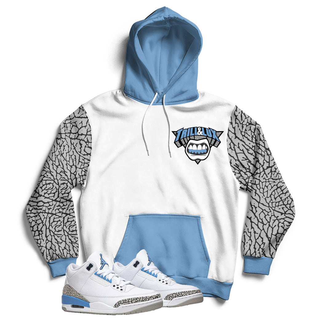 retro 3 unc jacket