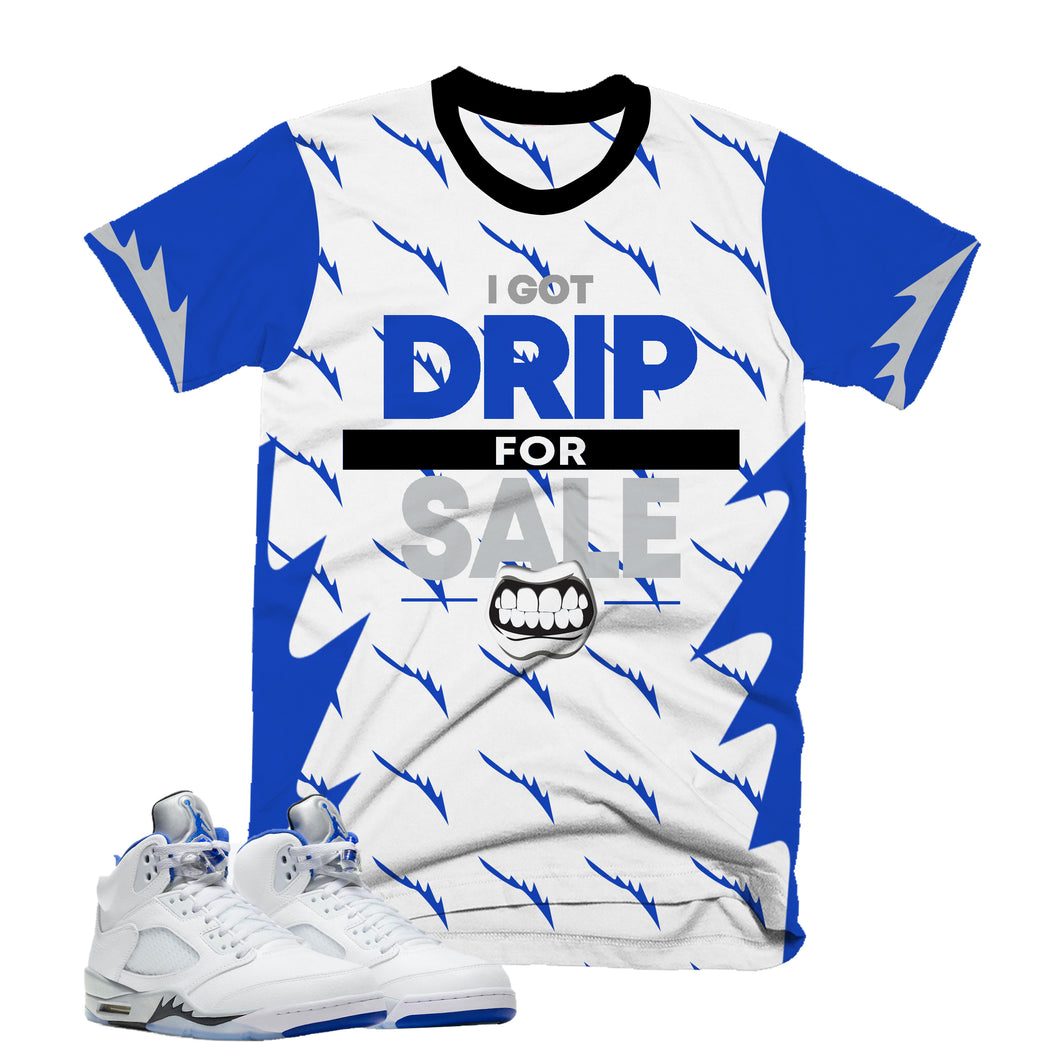 Drip for Sale Tee | Retro Air Jordan 5 Stealth Colorblock T-shirt