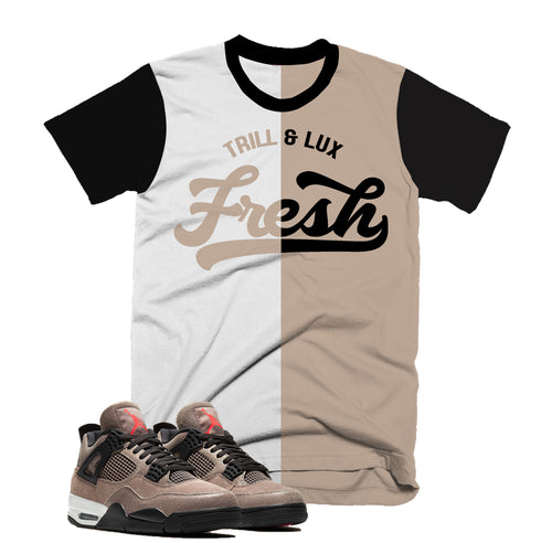 taupe haze graphic tee