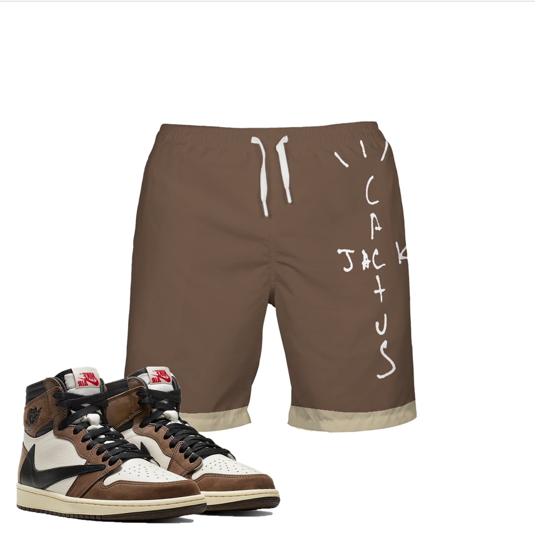 travis scott jordan shorts