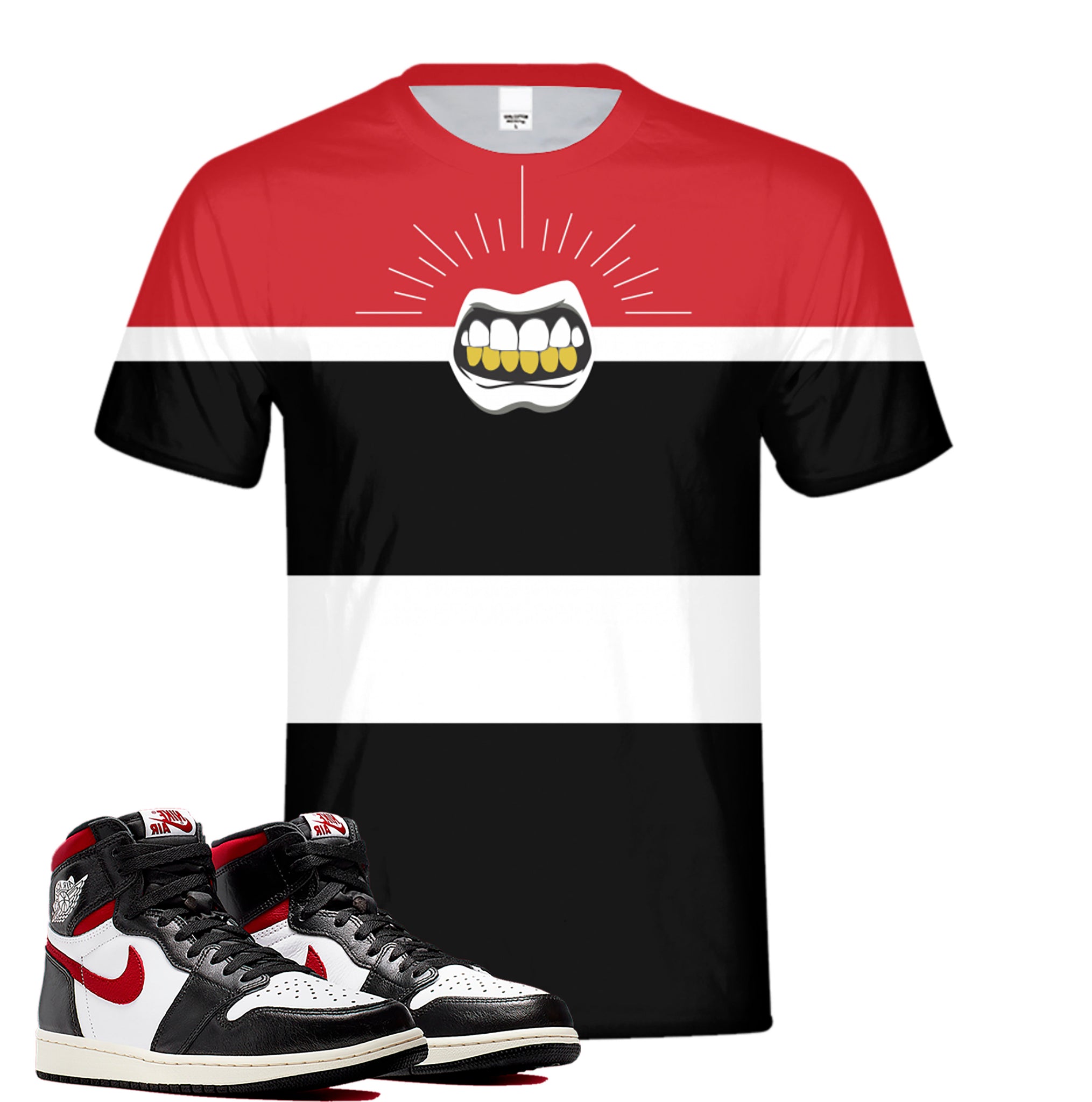 air jordan red t shirt