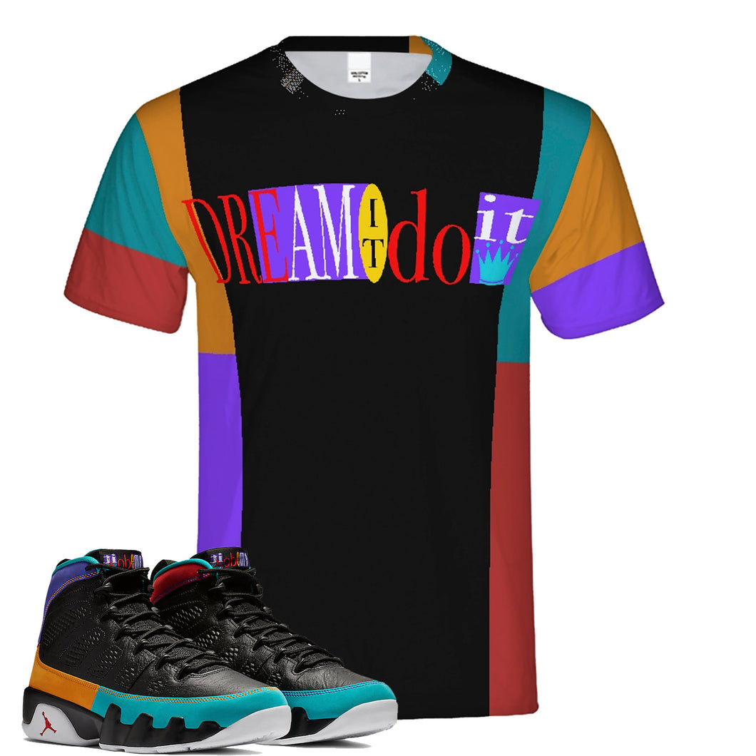 Retro Jordan 9 Colorblock Tee 