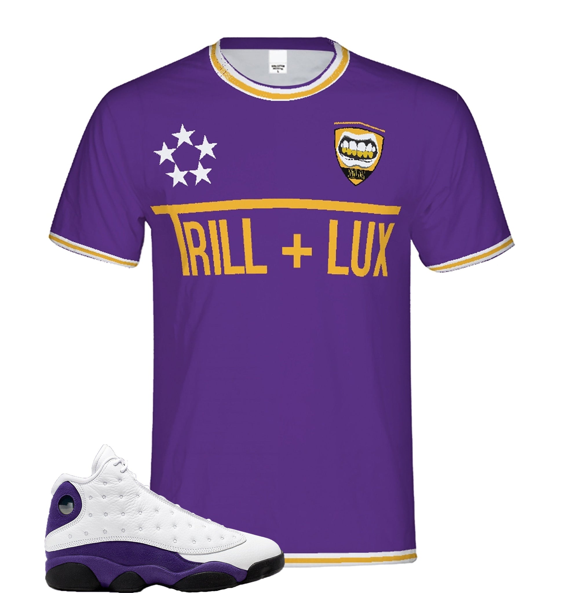 jordan retro 13 shirts purple