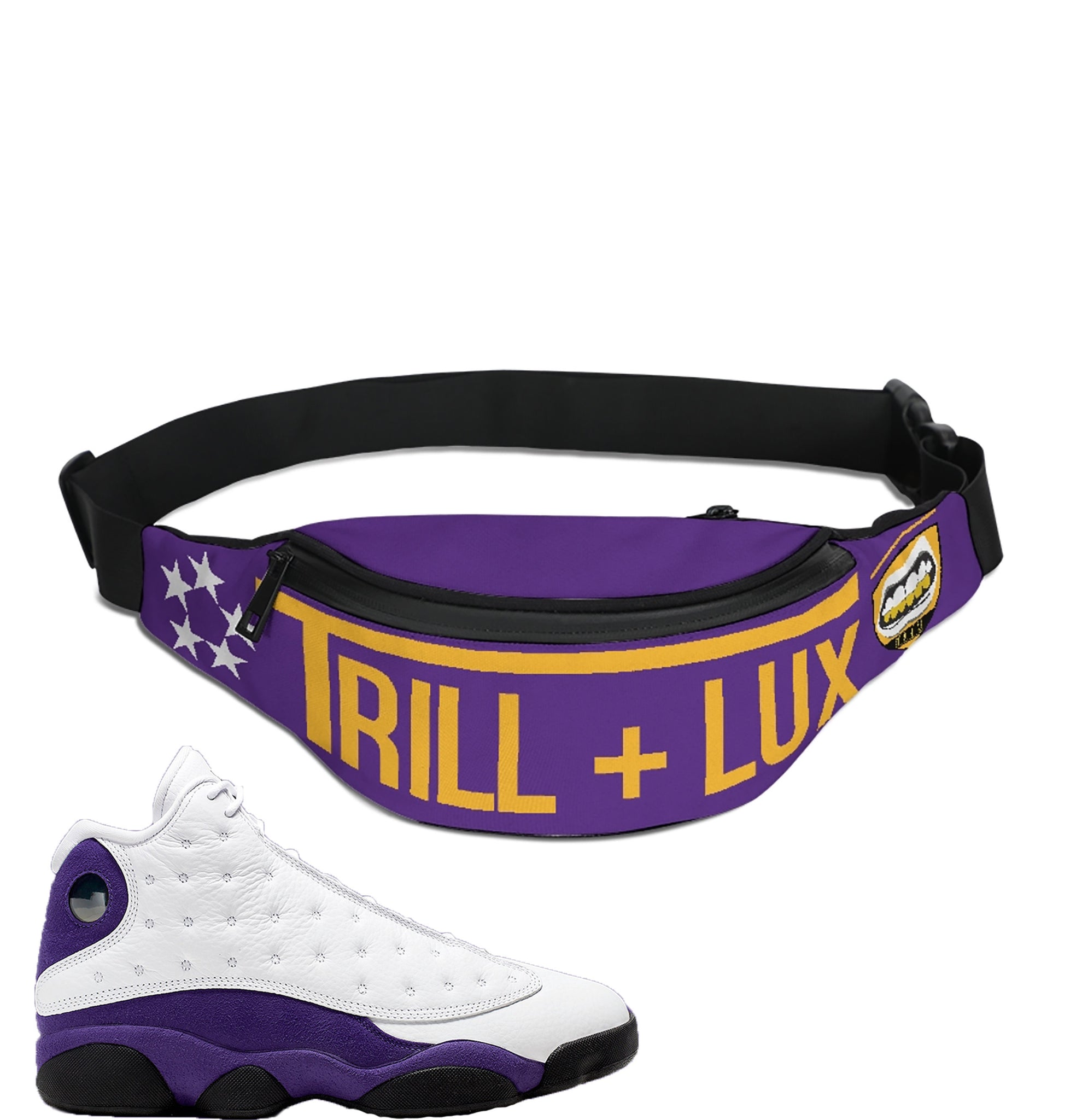 purple jordan headband