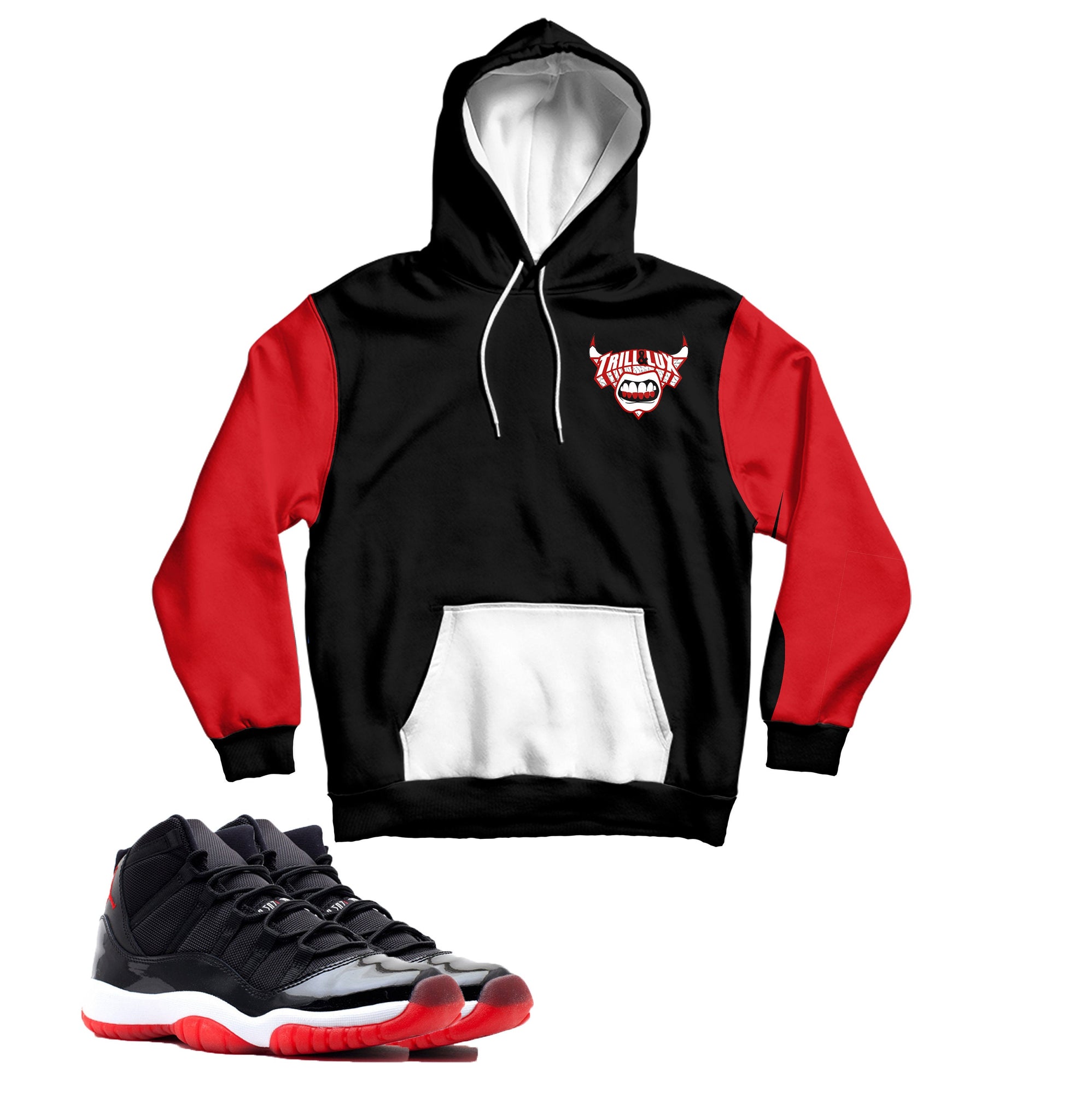 jordan 11 bred hoodie