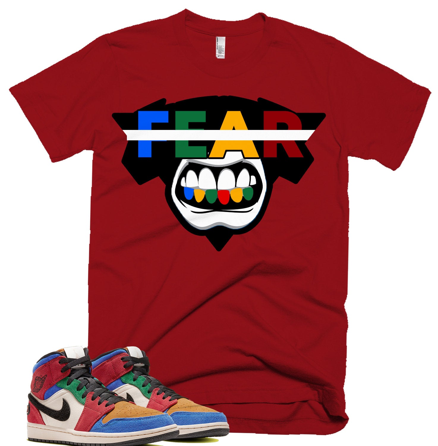 Trill Fearless Tee | Retro Jordan 1 