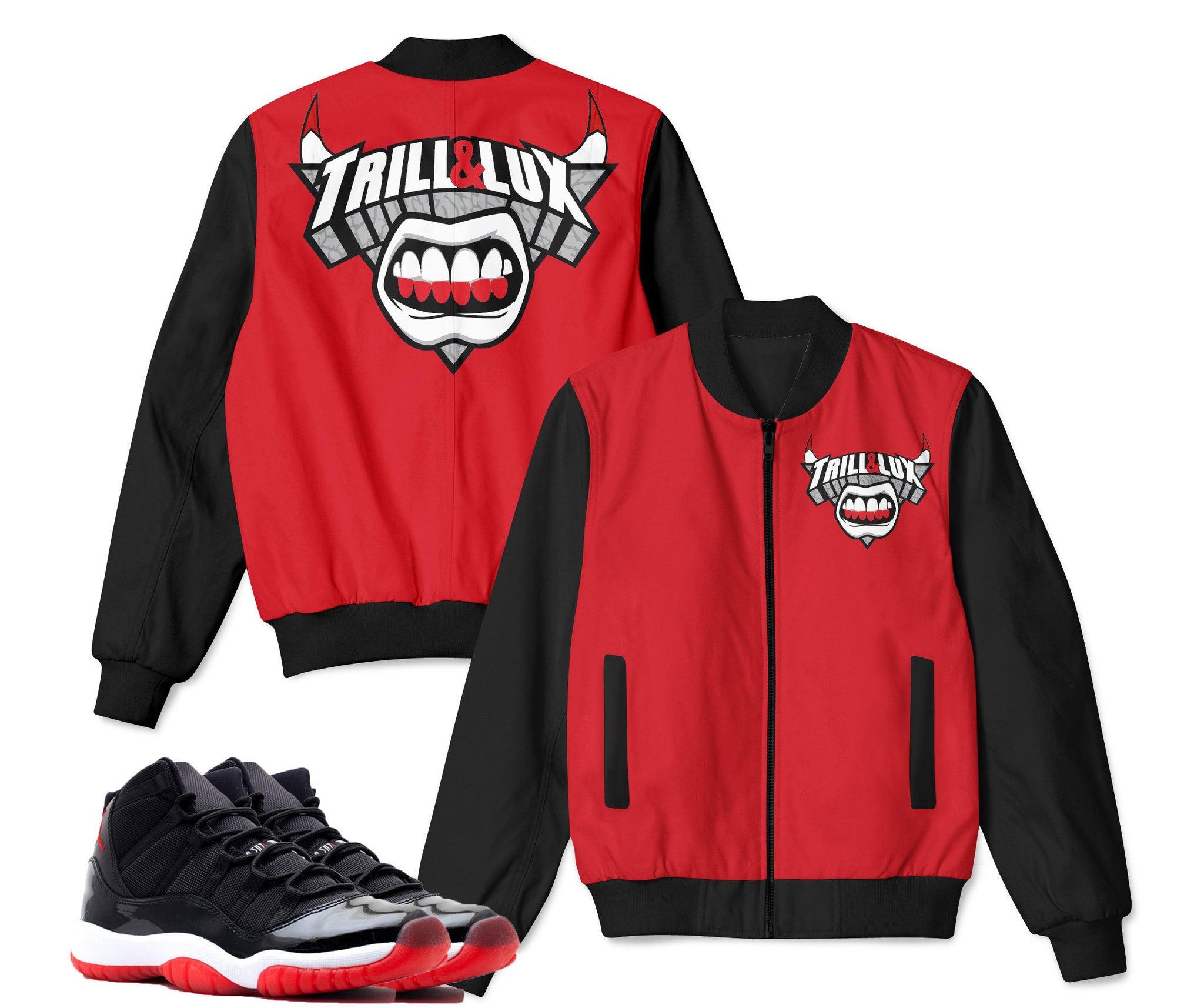 air jordan 11 bred jacket