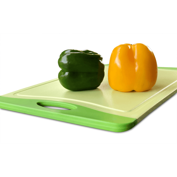 Antimicrobial Kitchen Cutting Board,Non-Slip, Lime Green - 11.5 x 8 inch