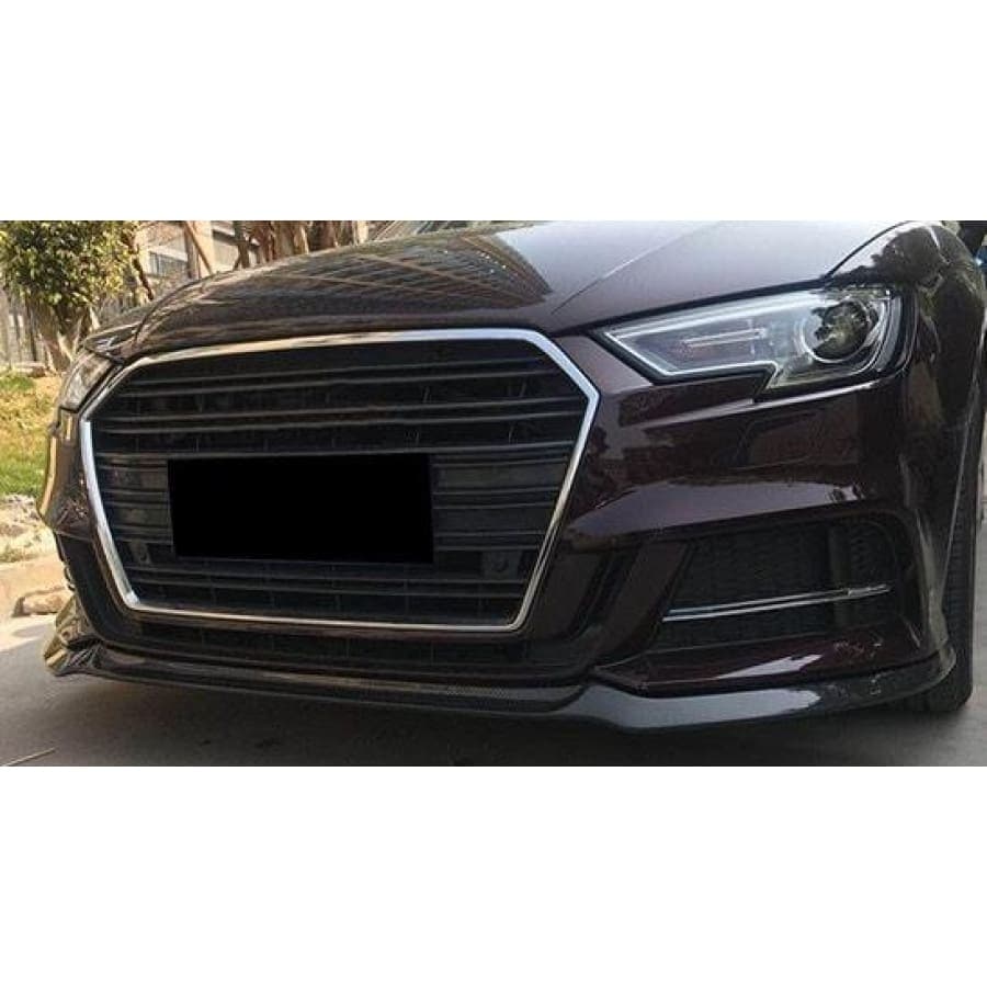 Audi A3/S3 (8V) S Line Facelift Carbon Fibre Front Lip Spoiler