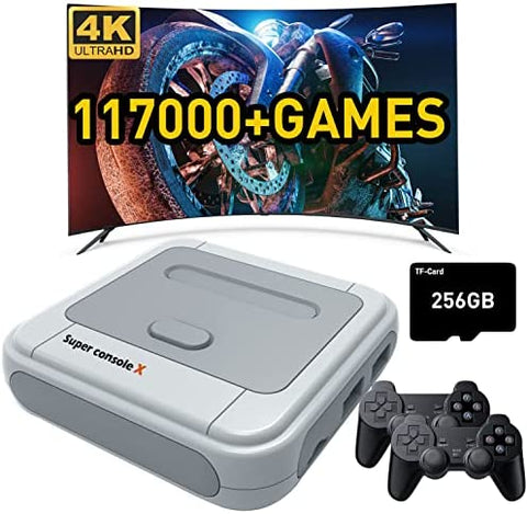 Console de jogos de vídeo embutido 80 emuladores caixa de jogo para psp/ps1/md/n64  wifi suporte hd para fora com 110000 + jogos retro super console x -  AliExpress