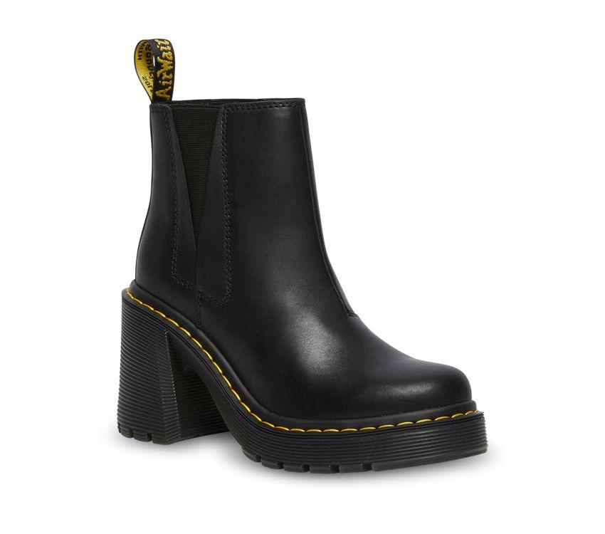 Dr. Martens Jaimes Leather Harness Chelsea Boot - Black |is