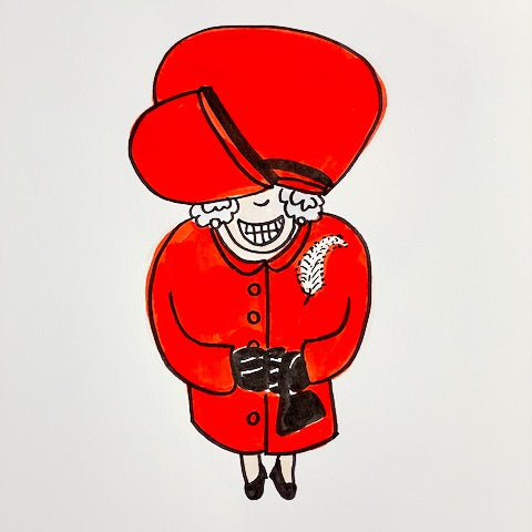 Medium enourmous red hat