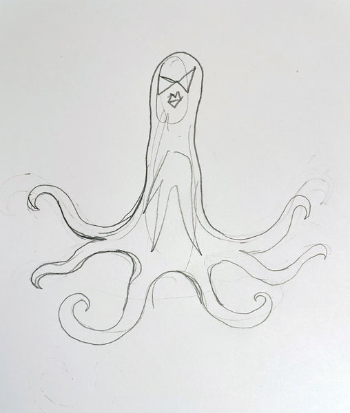 Aquarius octopus sketch