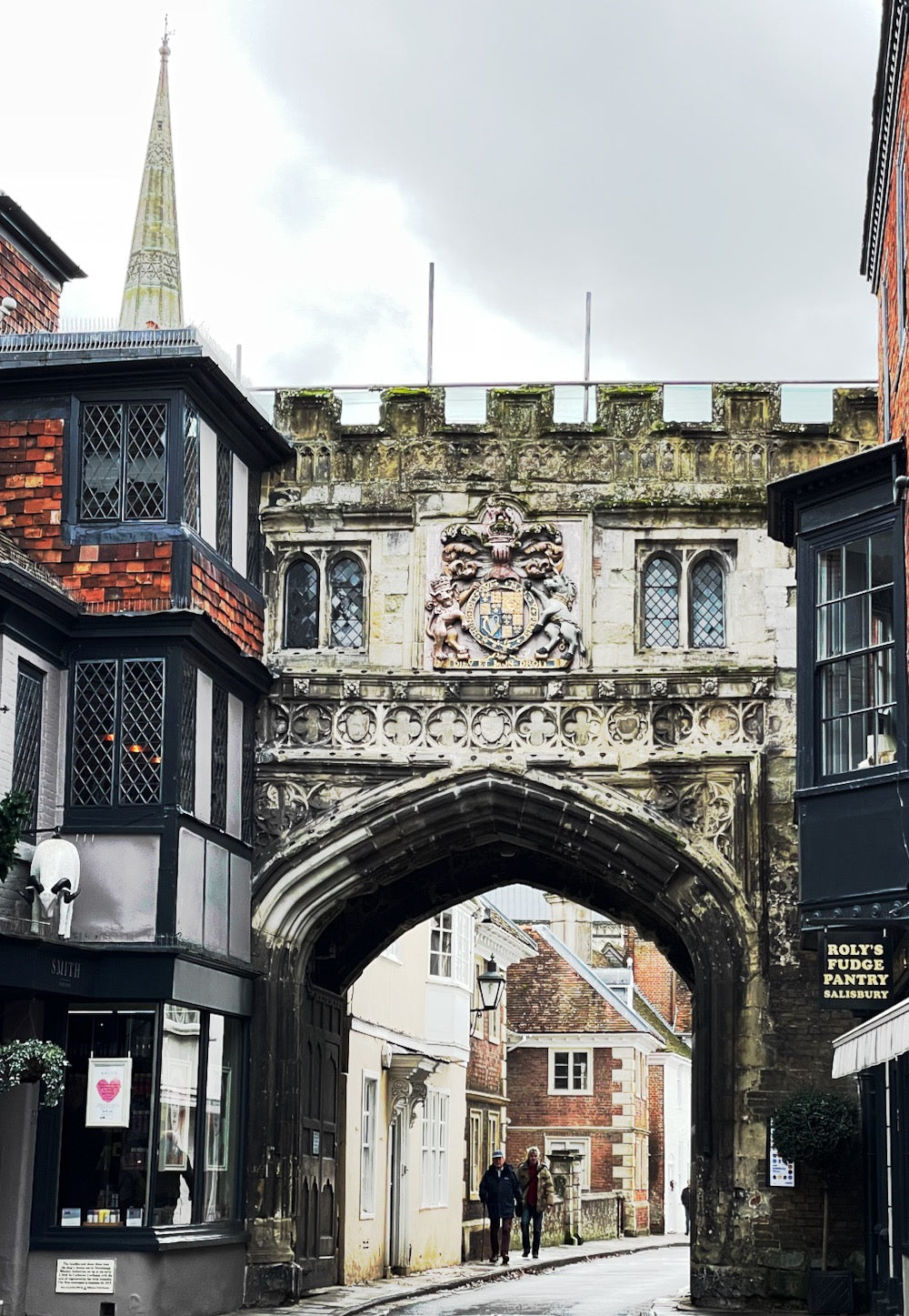 High Street Gate to Cathedral Close, Salisbury UK