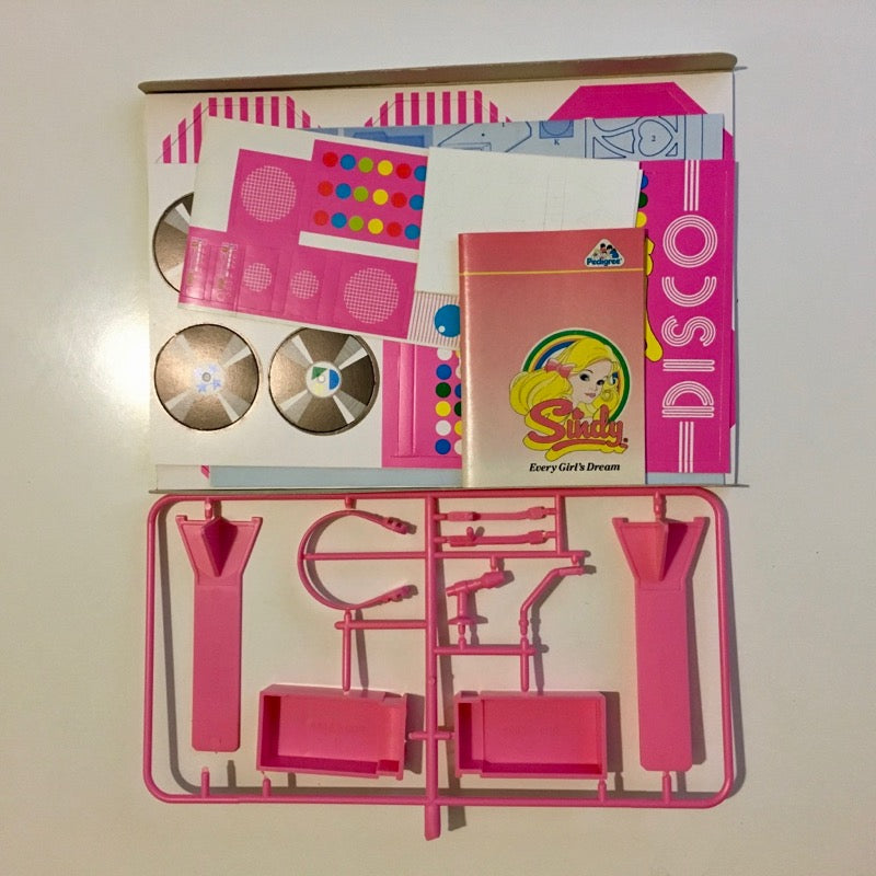 Sindy Disco set in flat pack form