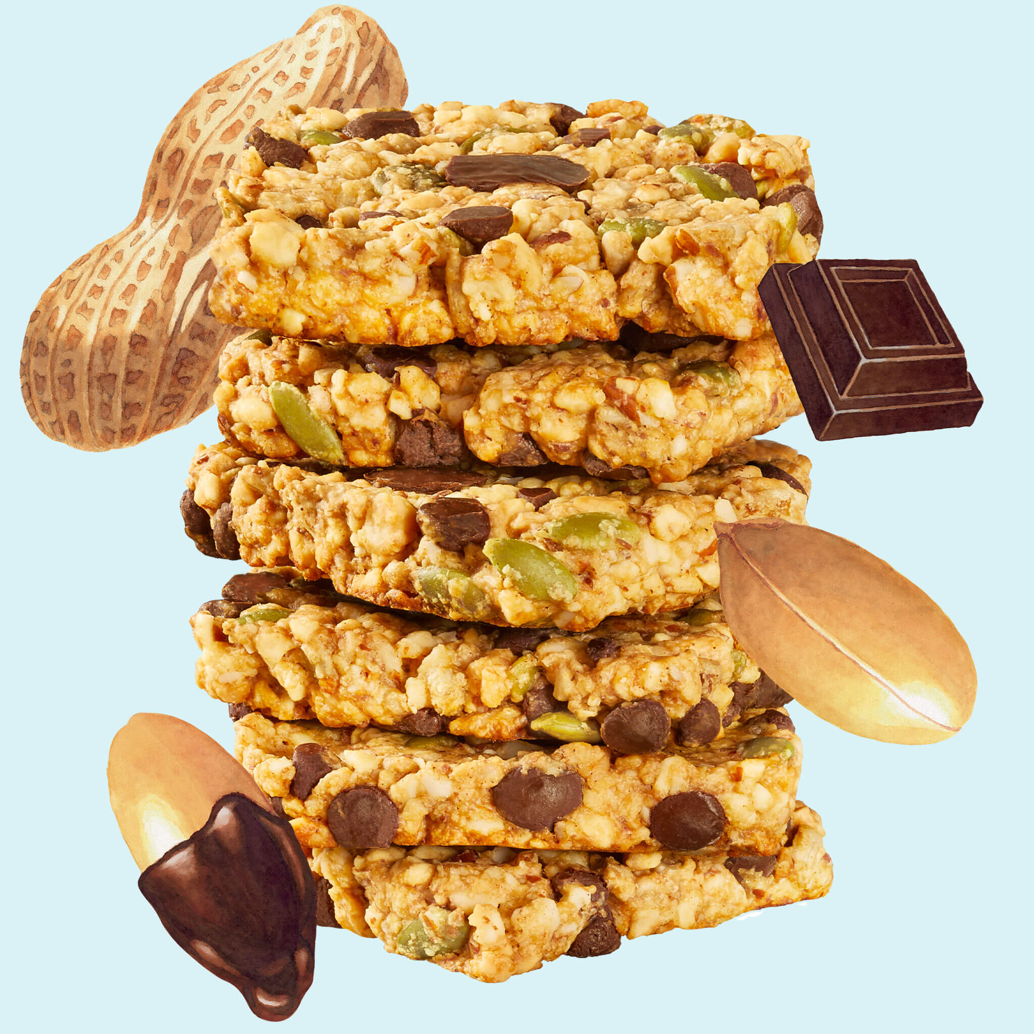 Peanut Butter Dark Chocolate Six Pack - YES BAR®
