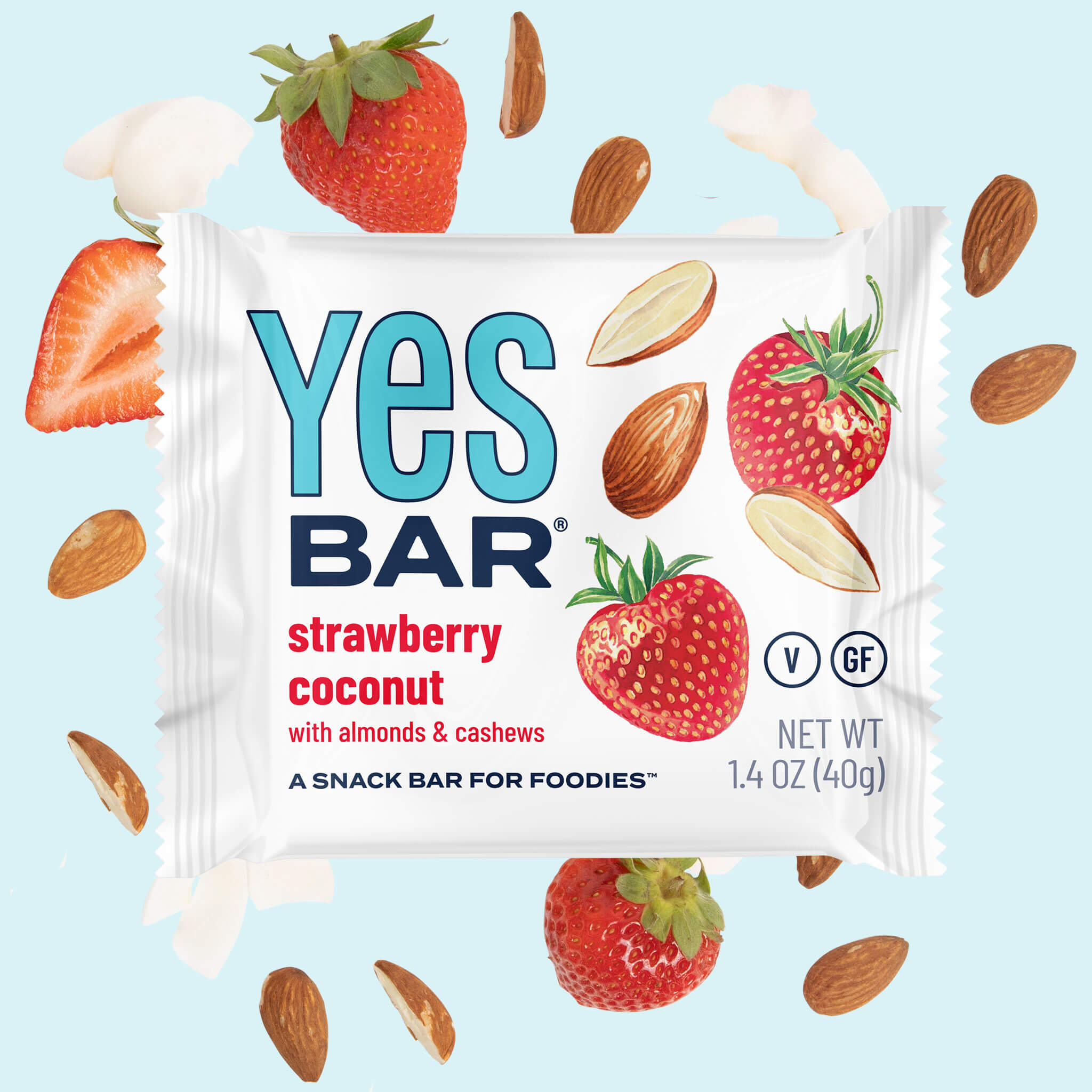 Strawberry Coconut Six Pack - YES BAR product image