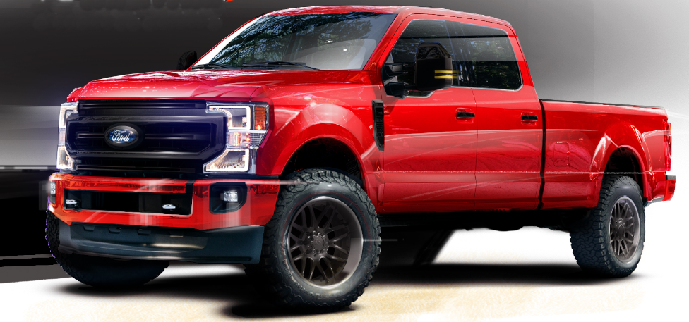 CGS Performance Products Ford F-250 Super Duty Tremor Crew Cab with Black Appearance Package