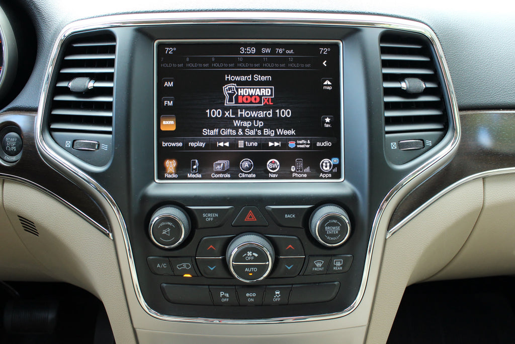 2011 jeep grand cherokee navigation screen