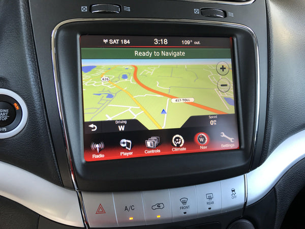 dodge journey navigation