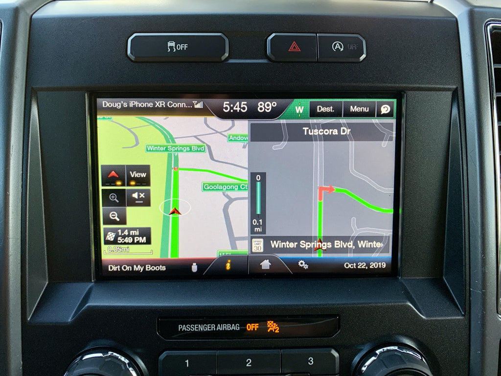 ford sync2 myford touch hdmi input