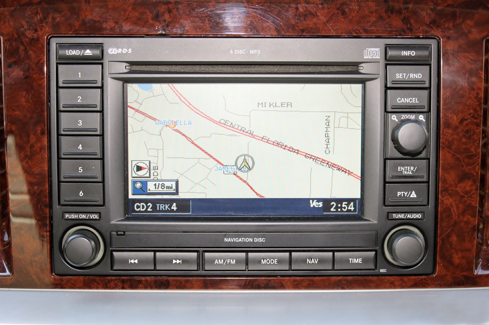 2006-2009 Dodge Ram 2500 3500 GPS Navigation REC Radio
