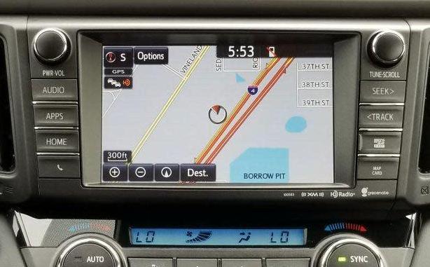 2018 toyota rav4 navigation system