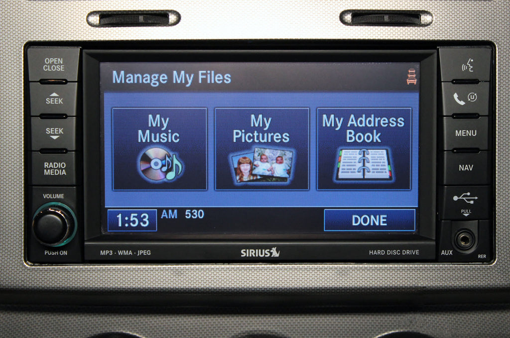 2007-2010 Dodge Nitro GPS Navigation RER 730N Radio ... dodge ram overhead console wiring harness 