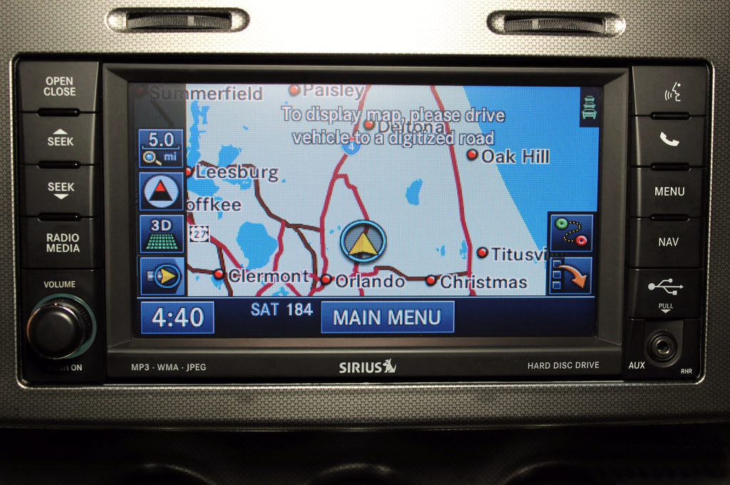 2011-2017 Jeep Compass GPS Navigation RHR 730N Radio ...