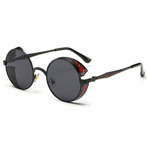 Men's Vintage Round 'Snow Lady' Plastic Sunglasses — Eye Shop Direct