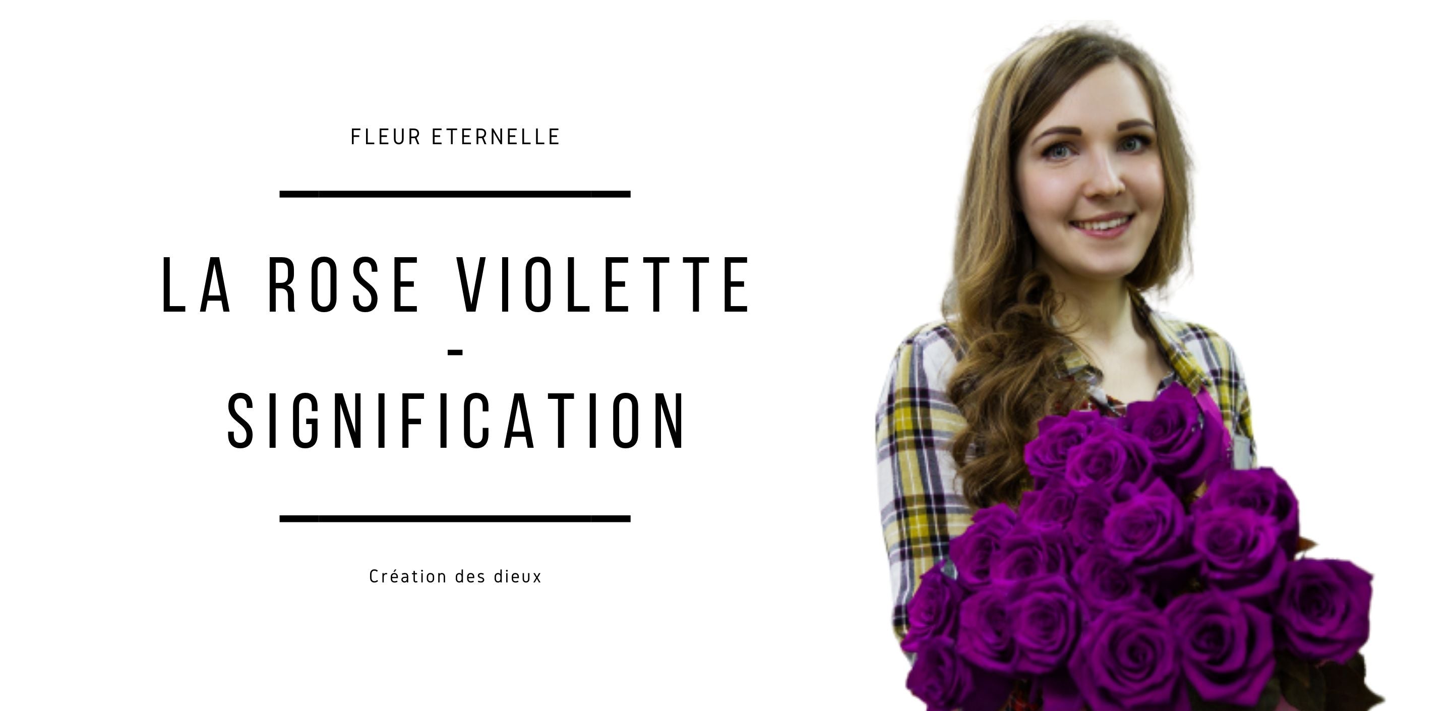 Signification De La Rose Violette | Tout Savoir – Fleur Éternelle