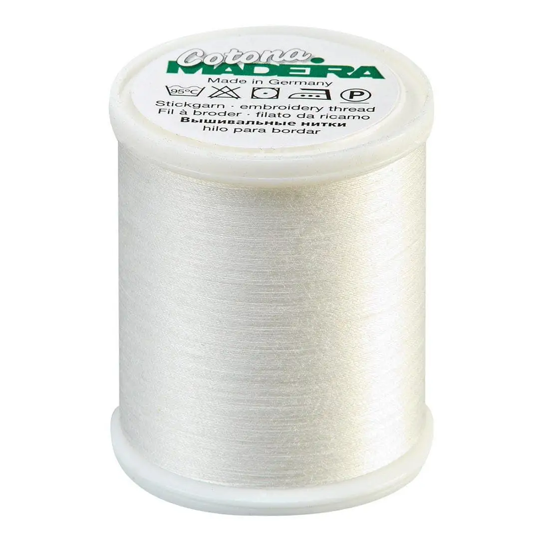 Madeira Cotona 50wt Cotton - 502 White - mrsewing