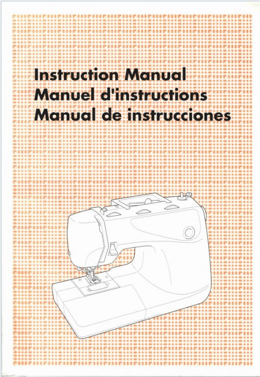 Instruction Manual, XL2022 Brother - mrsewing