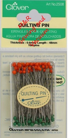 Quilting Pins (Fine), Iron-Proof Glass