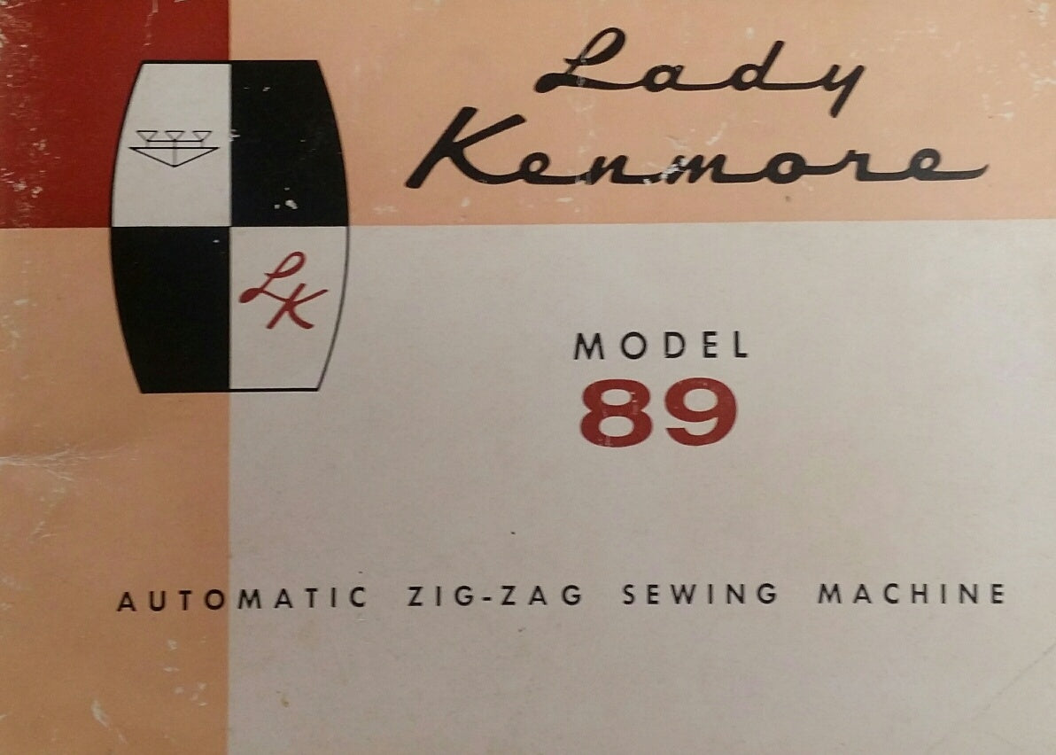 Instruction Book, Kenmore Model 120.491 - mrsewing