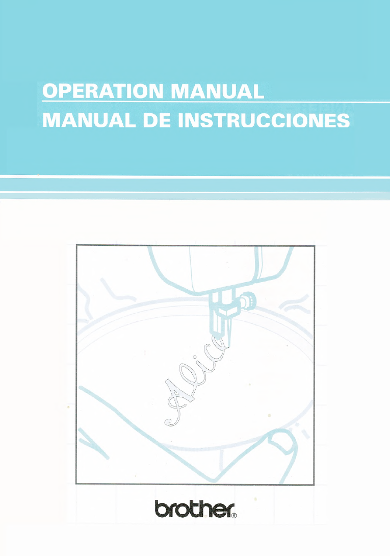 Instruction Manual, Brother CS-6000i - mrsewing