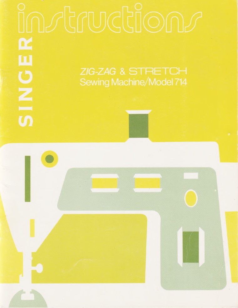 Instruction Manual, Singer 6136 - mrsewing