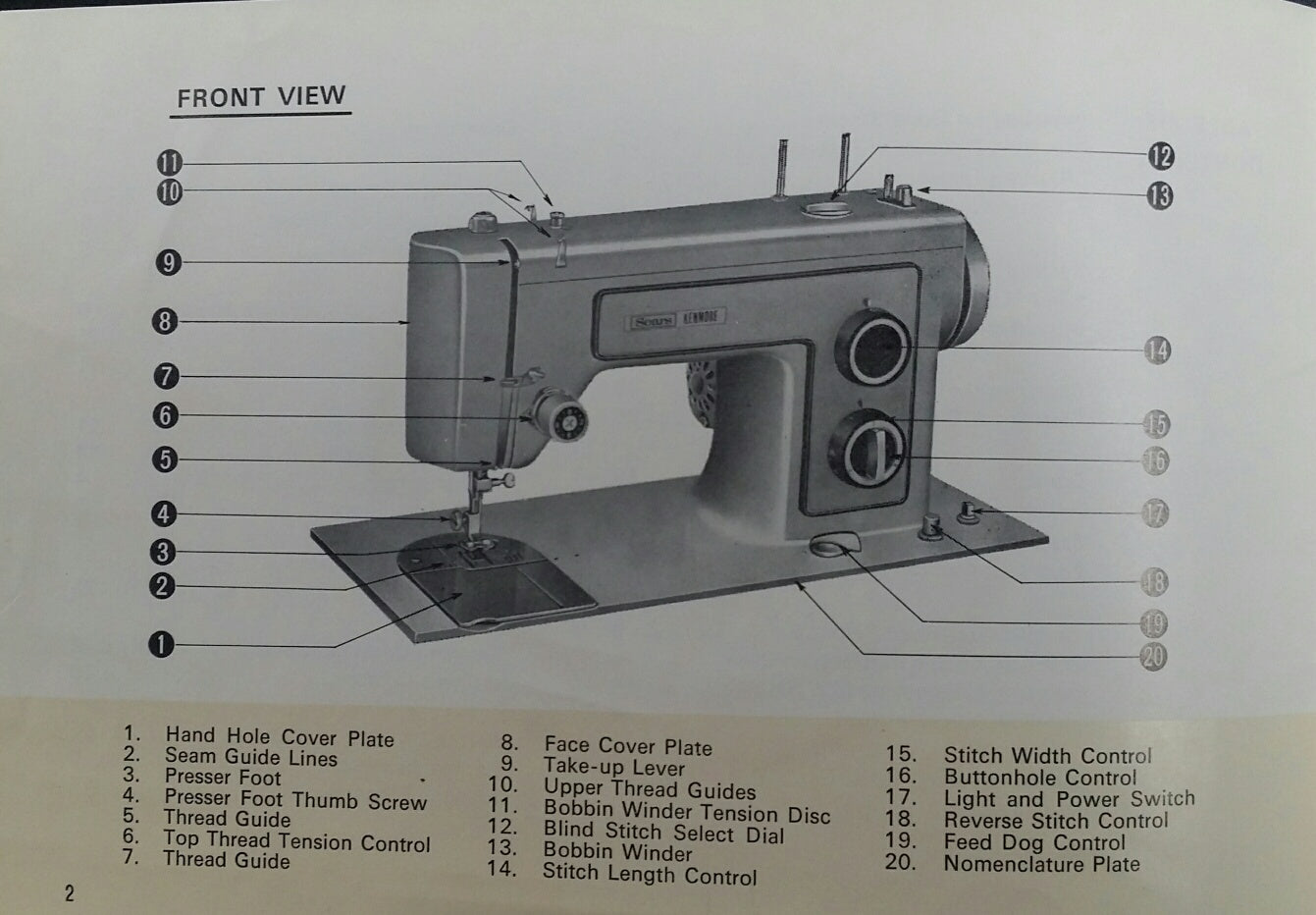 Super Deluxe Zig Zag Sewing Machine Manual - Ruby Lane