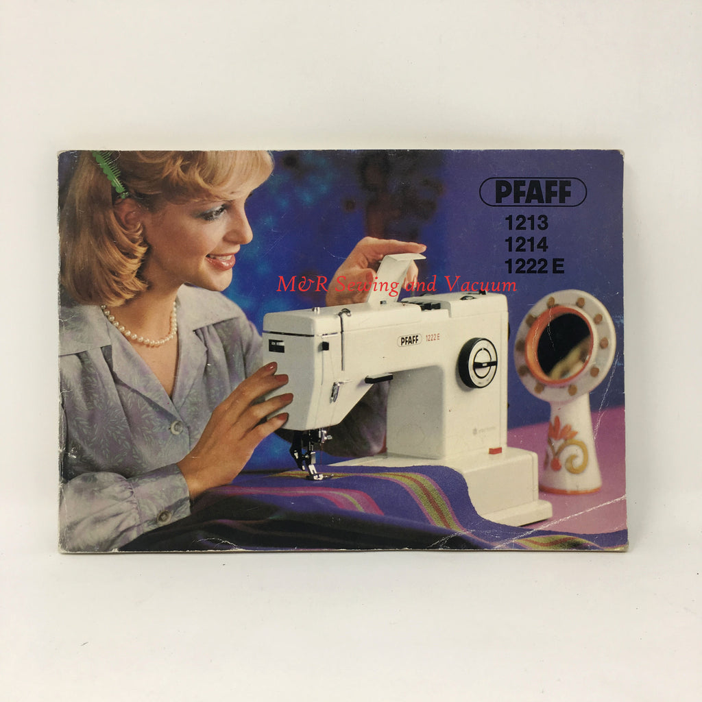 Pfaff 1213, 1214, 1222E Manual – mrsewing